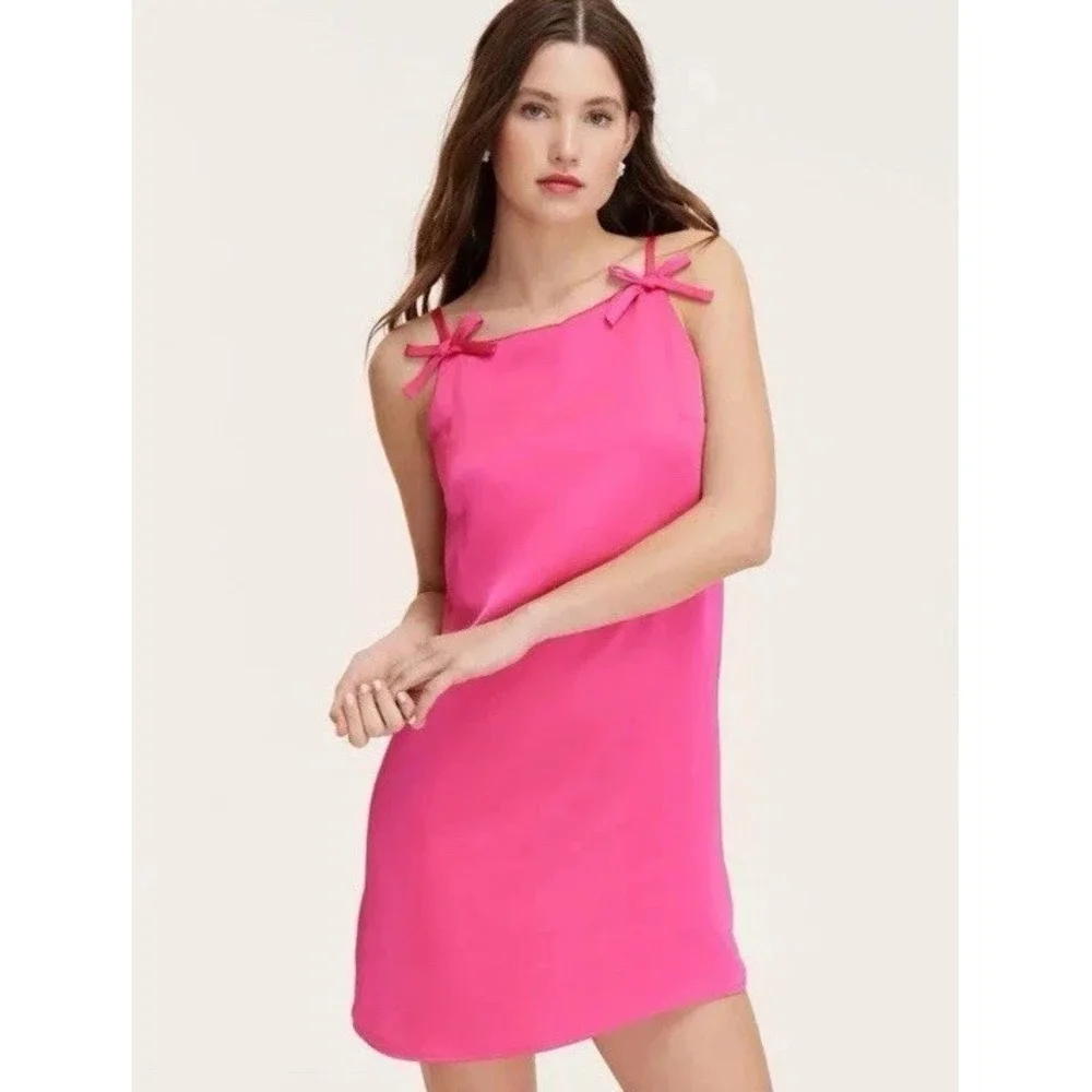 Women's Medium 90s Mini‎ Tank Shift Dress - kate spade Target New York Bows Cute